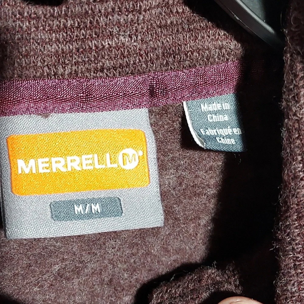 EUC Merrell collared wool blend women's sweater‎ size medium